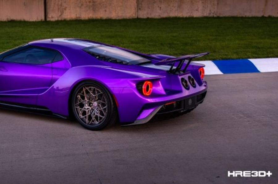 Детали экстерьера Ford GT on HRE Wheels (HRE3D+) 2019 года  (фото 4 из 41)